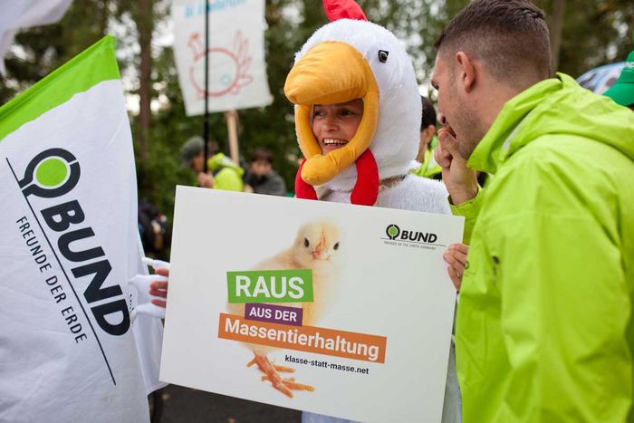 Wir haben es satt Demonstation in Königs Wusterhausen. Foto: Christian Schneider / BUND