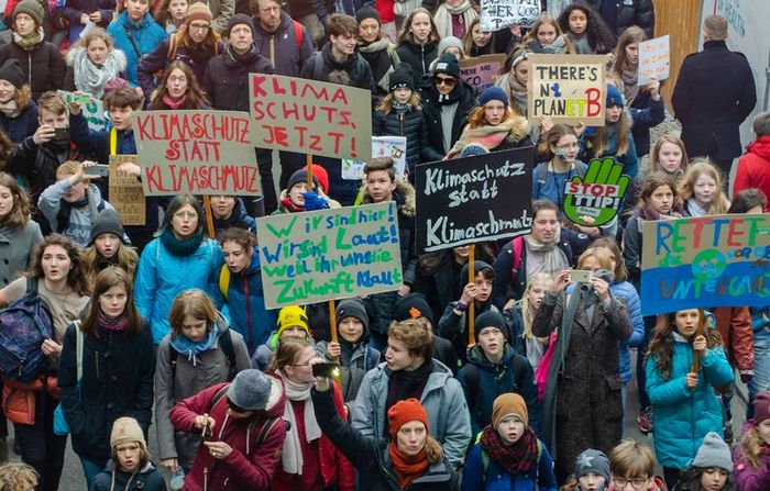 "Fridays for future"-Demonstration am 15.3.2019 in Berlin