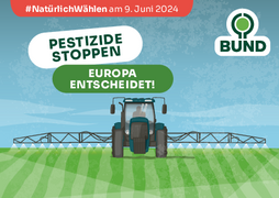 Postkarte Europawahl "Pestizide stoppen"