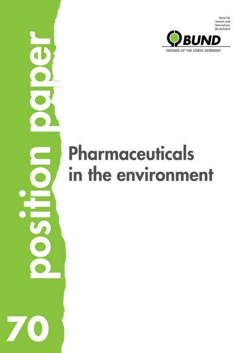 Pharmaceuticals in the environment