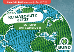 Postkarte Europawahl "Klimaschutz Jetzt"