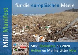 Müll-Manifest für die europäischen Meere. Foto: BUND
