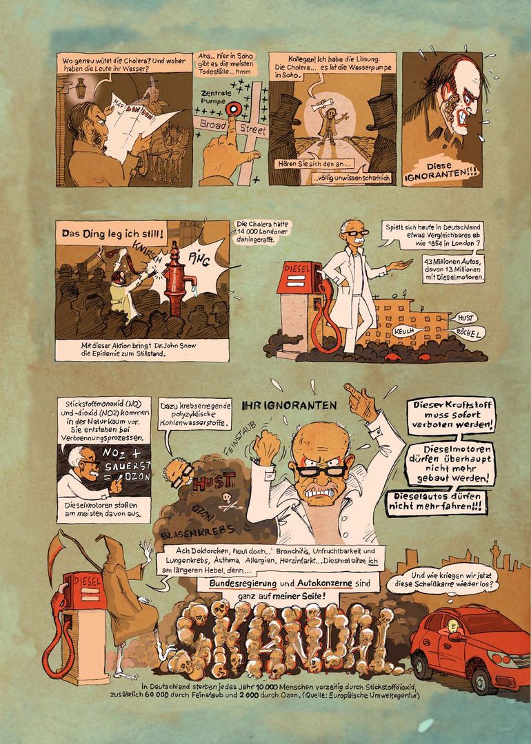 Comic "Diesel & Cholera"