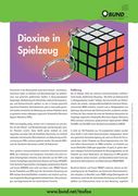 BUND-Analyse: Dioxin im Spielzeug