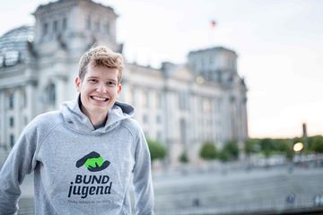 Constantin Kuhn, BUND-Mitglied und aktiv in der BUNDjugend