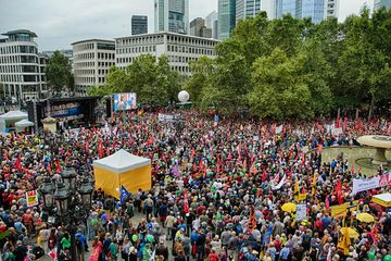 Stop CETA TTIP Demo Frankfurt