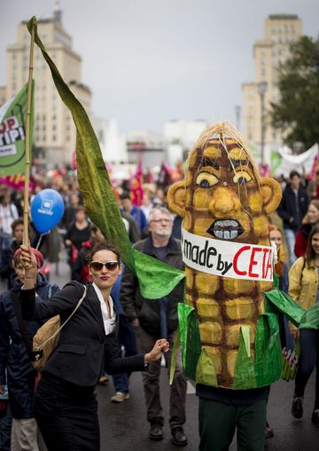Stop CETA TTIP Demo Berlin