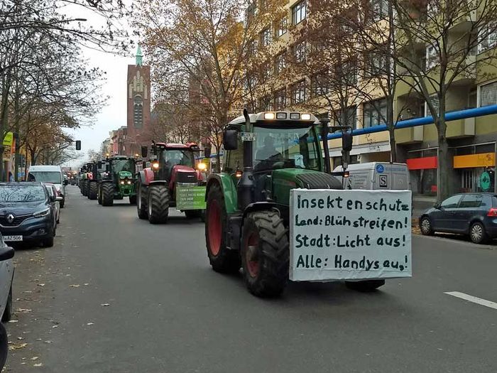 Traktor-Demo in Berlin am 26.11.2019