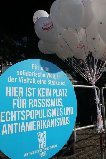 Stop CETA TTIP Demo Köln