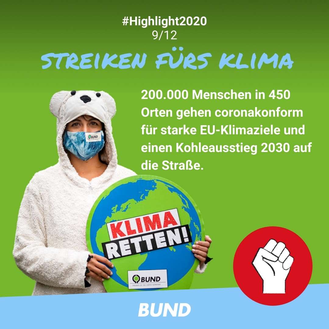BUND-Highlight Nummer 9: 200.000 Menschen streiken an über 450 Orten fürs Klima