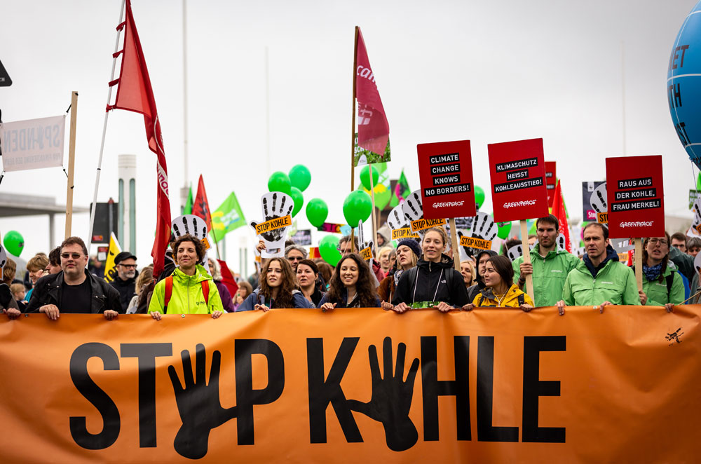 Stop Kohle Demonstration. Foto: Jörg Farys / BUND