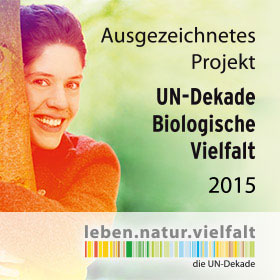 Ausgezeichnetes Projekt der UN-Dekade Biologische Vielfalt 2015