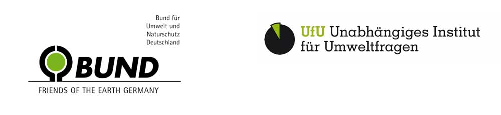 Logos von BUND und UfU