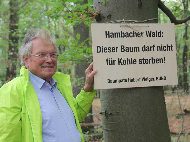 Baumpate Hubert Weiger