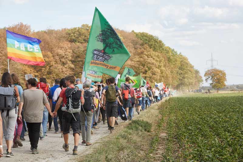 Demo am Hambacher Wald, 6.10.2018