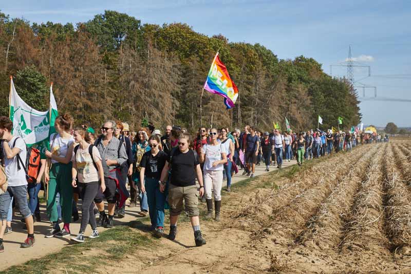 Demo am Hambacher Wald, 6.10.2018