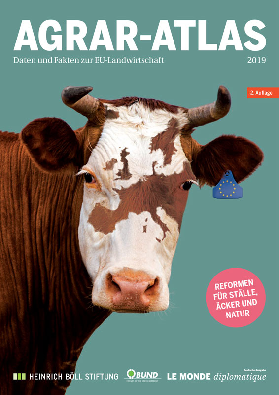 Titelblatt für Agrar-Atlas 2019