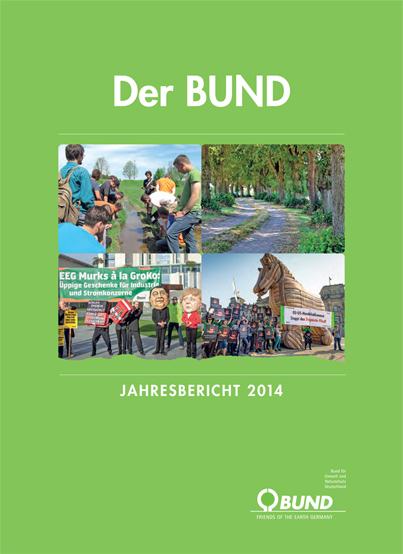 Jahresbericht 2014. Foto: BUND