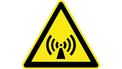Schild: Elektromagnetisches Feld. Foto: OpenIcons / CC0 1.0 / pixabay.com